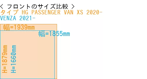 #タイプ HG PASSENGER VAN XS 2020- + VENZA 2021-